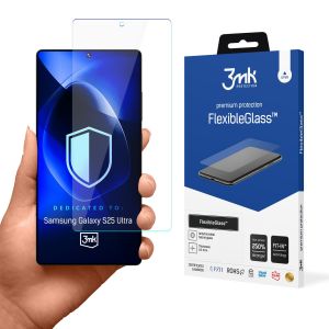 Sticlă hibridă pentru Samsung Galaxy S25 Ultra - 3mk FlexibleGlass