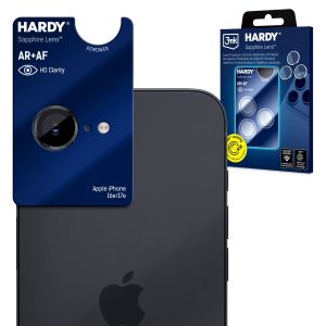 Sticlă de safir pentru obiectivul Apple iPhone 16E/ iPhone 17E - 3mk HARDY® Sapphire Lens™