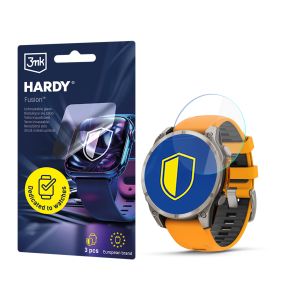 Sticlă hibridă pentru smartwatch Garmin Fenix 8 Amoled 47mm  - 3mk HARDY® Fusion Watch Protection™