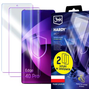 2x Folie de protecție pentru Motorola Edge 40 Pro 5G - 3mk HARDY® ARC+