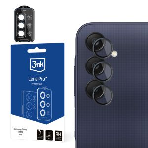 Sticlă securizată pentru obiectivul camerei pentru Samsung Galaxy A25 5G 3mk Lens Protection Pro Black