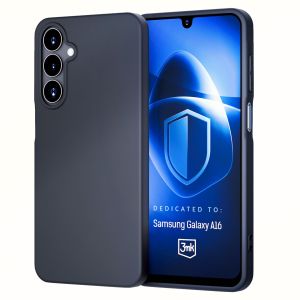 Carcasă pentru Samsung Galaxy A16 4G / 5G - 3mk Matt Case Negru