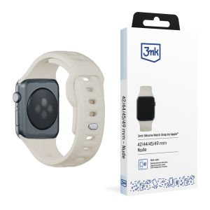 Pasek na 42/44/45/46/49 mm Nude (big) - Curea de silicon 3mk