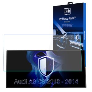 Folie de protecție mată pentru ecranul de navigație pentru AUDI A6 C8 2018-24 – 3mk TechWrap Matte™ Center Display
