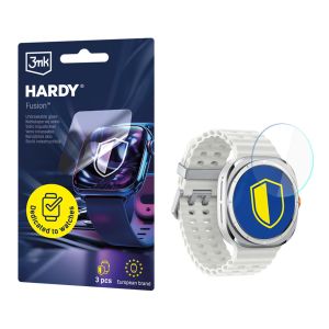 Sticlă hibridă pentru smartwatch Samsung Galaxy Watch 7 Ultra - 3mk HARDY® Fusion Watch Protection™