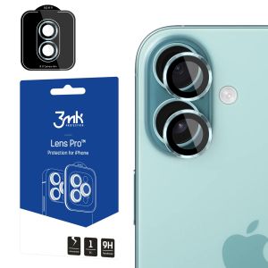 Sticlă securizată pentru obiectivul camerei pentru Apple iPhone 17 3mk Lens Protection Pro Light Green