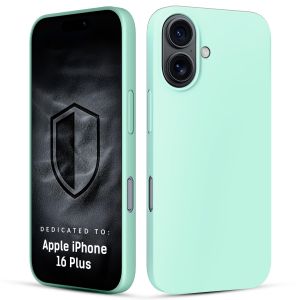 Husă din silicon cu MagSafe pentru Apple iPhone 16 Plus - 3mk HARDY® Mellow MagCase™ Teal