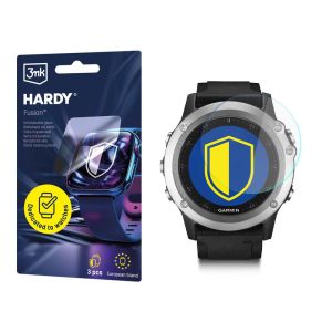 Sticlă hibridă pentru smartwatch Garmin Fenix 3 - 3mk HARDY® Fusion Watch Protection™