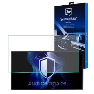 Folie mată de protecție pentru ecranul panoului de instrumente pentru AUDI Q8 2018-26 - 3mk TechWrap Matte Cluster™