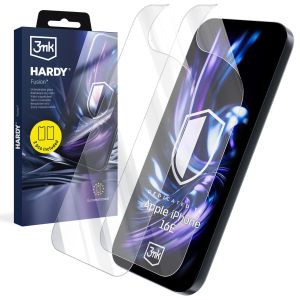 2x Szkło hybrydowe na Apple iPhone 16E/ iPhone 17E - 3mk HARDY® Fusion™