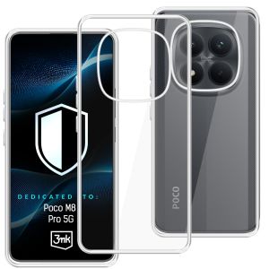 Husă transparentă pentru Poco M8 Pro 5G – 3mk HARDY® Vision Case™