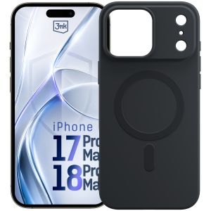 Carcasă flexibilă cu MagSafe pentru Apple iPhone 17 Pro Max/ 18 Pro Max - 3mk HARDY® Haptica MagCase™