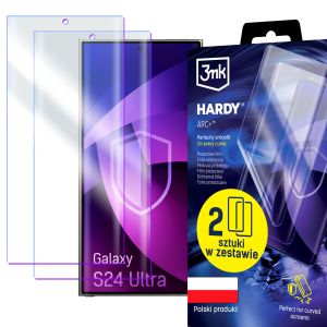 2x Folie de protecție pentru Samsung Galaxy S24 Ultra - 3mk HARDY® ARC+