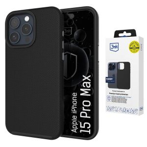 Husă blindată cu MagSafe pentru Apple iPhone 15 Pro Max - 3mk HARDY® Shockproof MagCase™