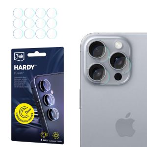 Sticlă pentru lentila aparatului foto pentru Apple iPhone 16 Pro Max - 3mk HARDY® Fusion Lens Protection™