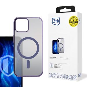 Husă pentru Apple iPhone 13 - 3mk Frosty MagCase Purple
