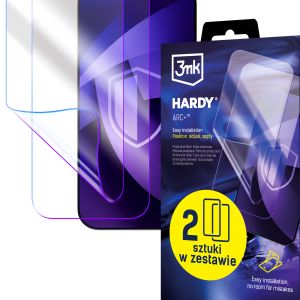 2x Folie de protecție pentru Apple iPhone 16E/ iPhone 17E - 3mk HARDY® ARC+