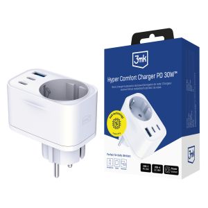 Încărcătorul de rețea 3mk Hyper Comfort Charger GaN PD 30W™