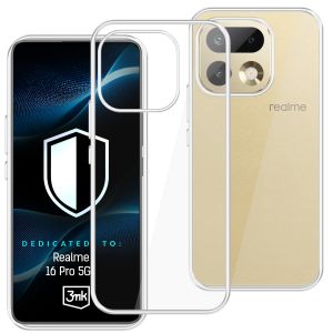 Husă transparentă pentru Realme 16 Pro 5G – 3mk HARDY® Vision Case™