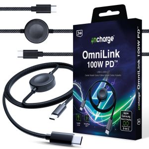 Cablu 1.5m USB-C USB-C 3mk incharge® OmniLink 100W PD™