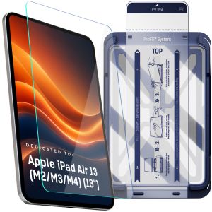 Sticlă securizată cu aplicator pentru Apple iPad Air 13 (M2/M3/M4) (13inch) - 3mk HARDY® GlassTab ProFIT™