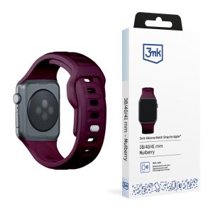 Pasek na 38/40/41/42 mm Mulberry (small) - Curea de silicon 3mk