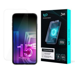Protecție ecran pentru Apple iPhone 15 Plus - 3mk 1UP screen protector (3 bucăți)