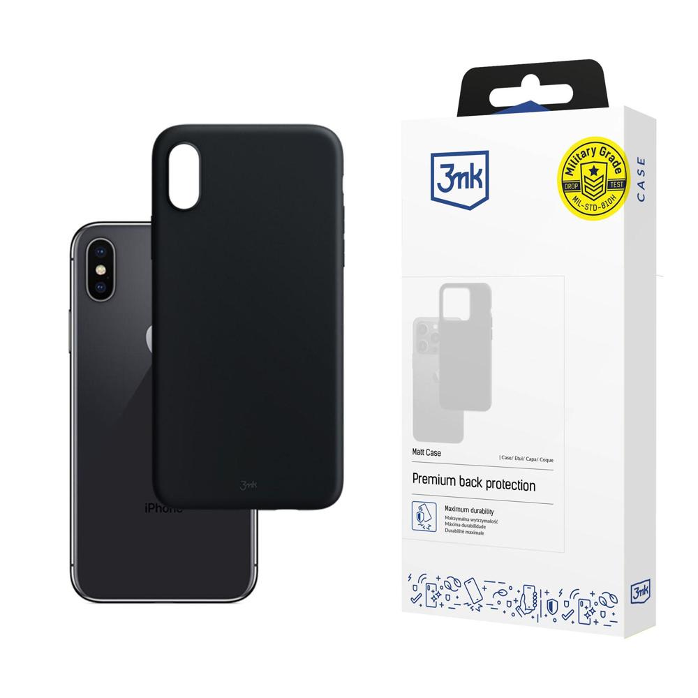 Carcasă pentru Apple iPhone X/XS - 3mk Matt Case Negru