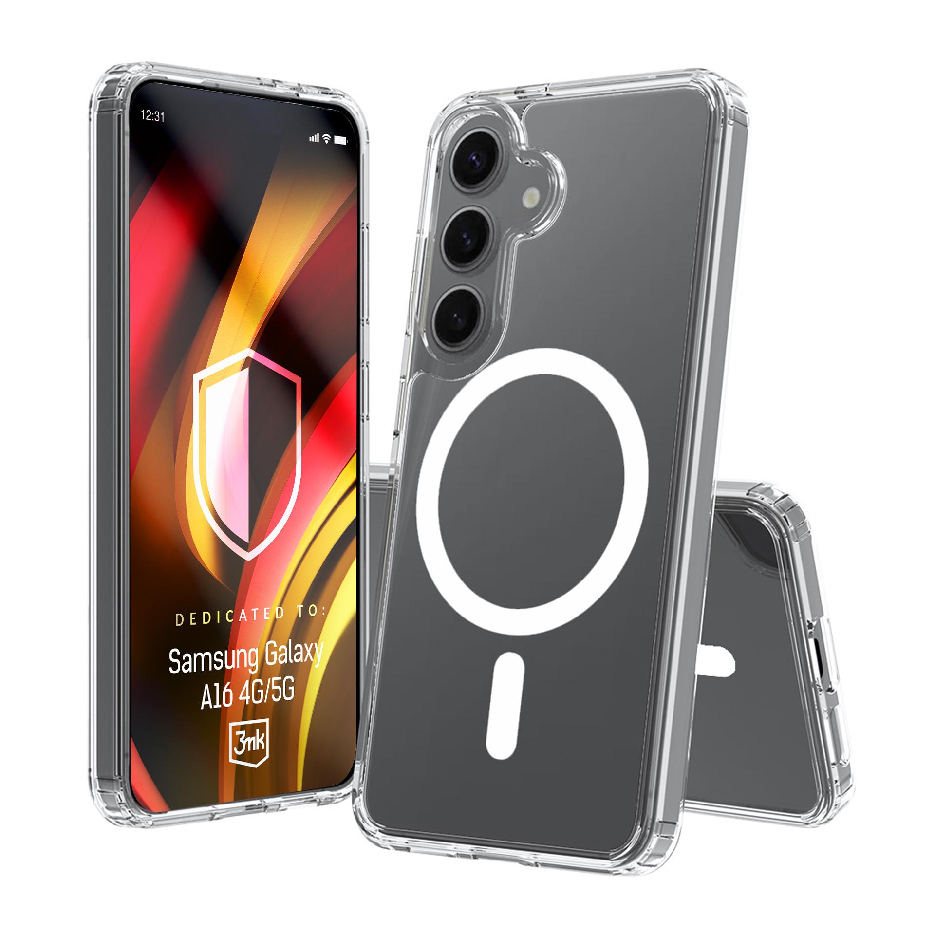 Husă rigidă pentru Samsung Galaxy A16 4G / 5G - 3mk HARDY® LiqForce MagCase™