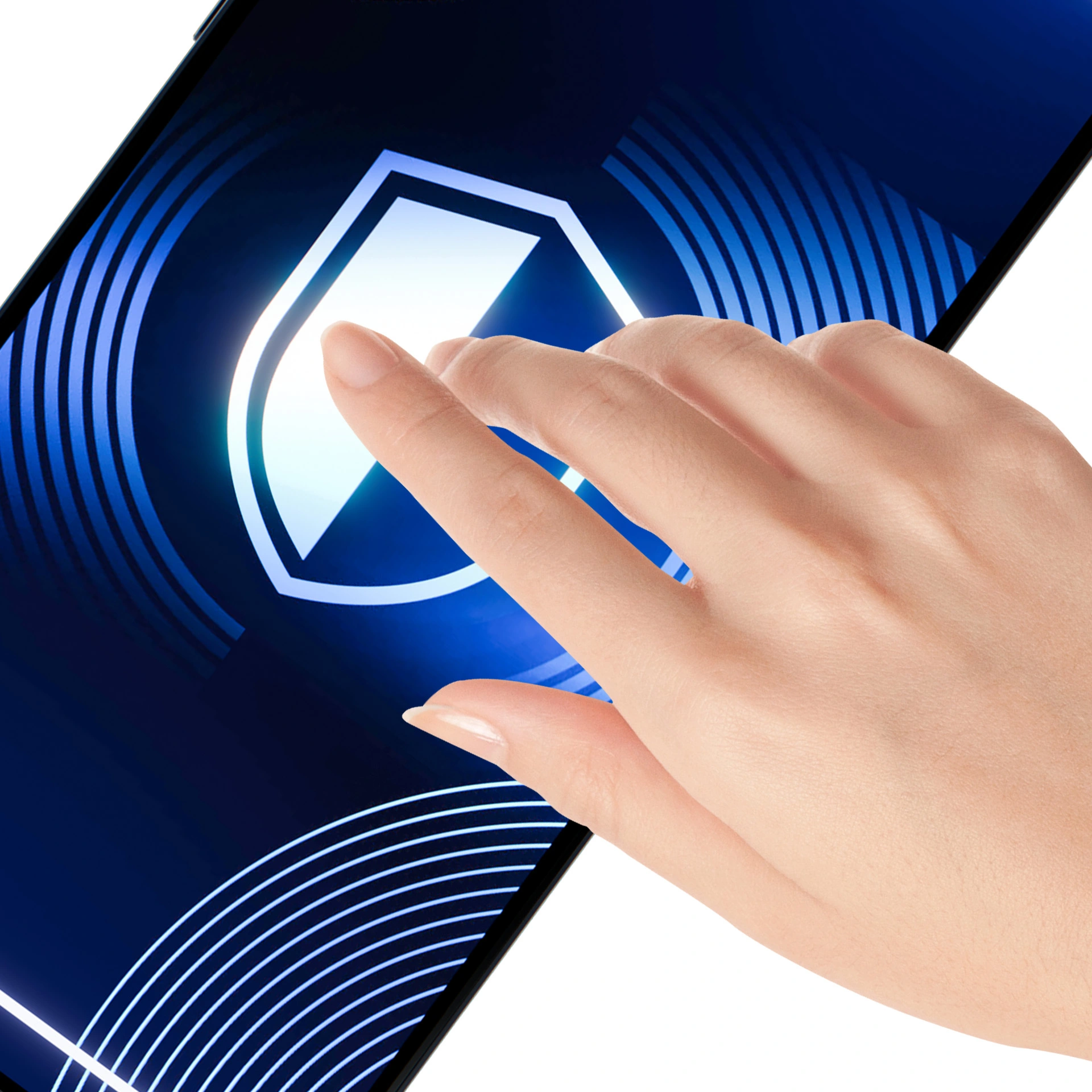 Ecran ultracleans, reactiv la atingere