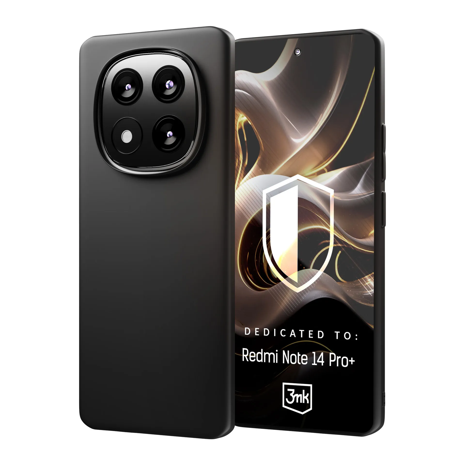 Carcasă pentru Redmi Note 14 Pro+ - 3mk Matt Case Negru