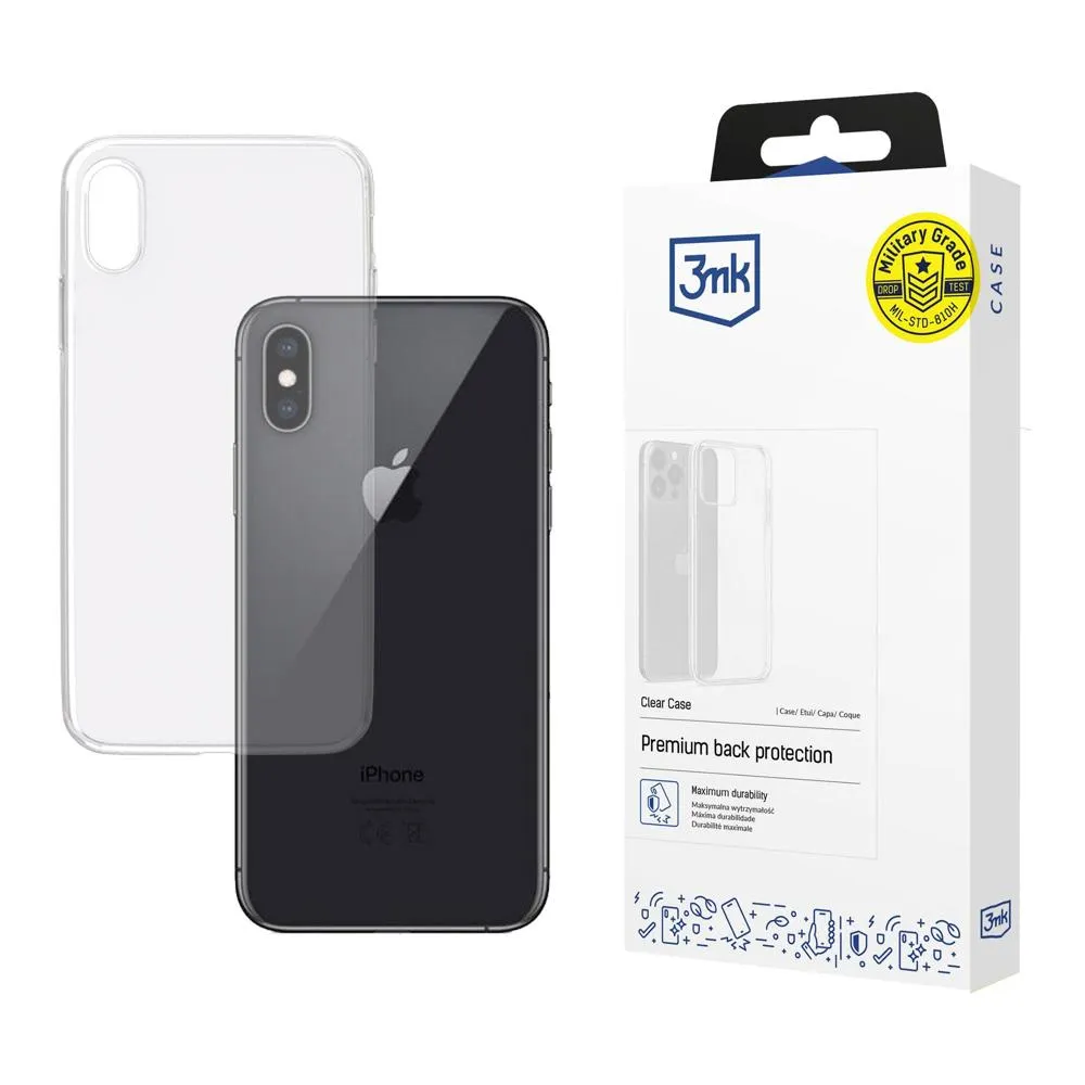 Husă pentru Apple iPhone X - 3mk Clear Case