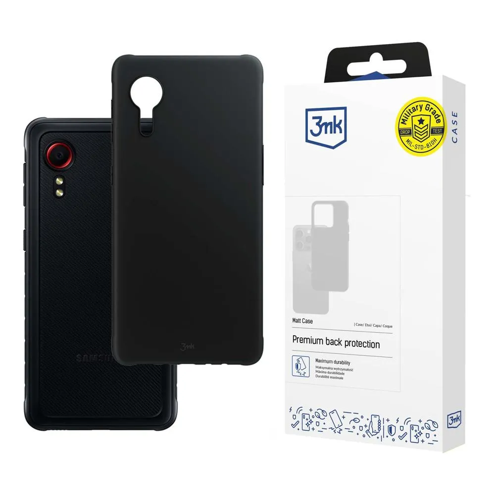 Carcasă pentru Samsung Galaxy Xcover 5 - 3mk Matt Case Negru