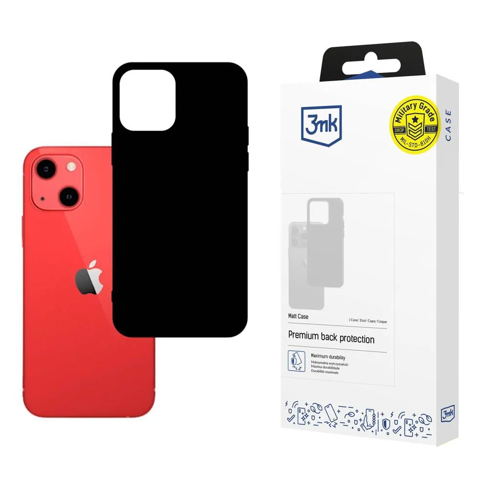 Carcasă pentru Apple iPhone 13 - 3mk Matt Case Negru