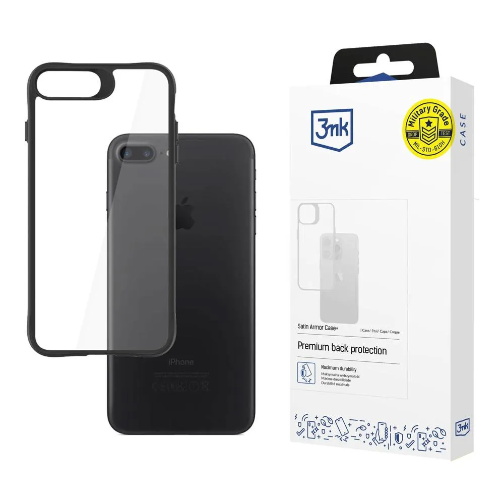 Husă pentru Apple iPhone 7/8/SE 2020/2022 - 3mk Satin Armor Case+