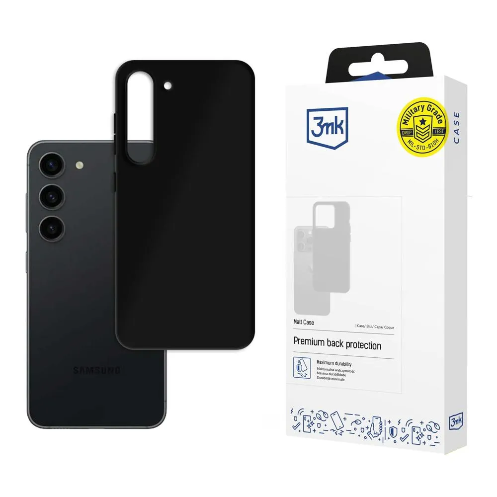 Carcasă pentru Samsung Galaxy S22+ 5G - 3mk Matt Case Negru