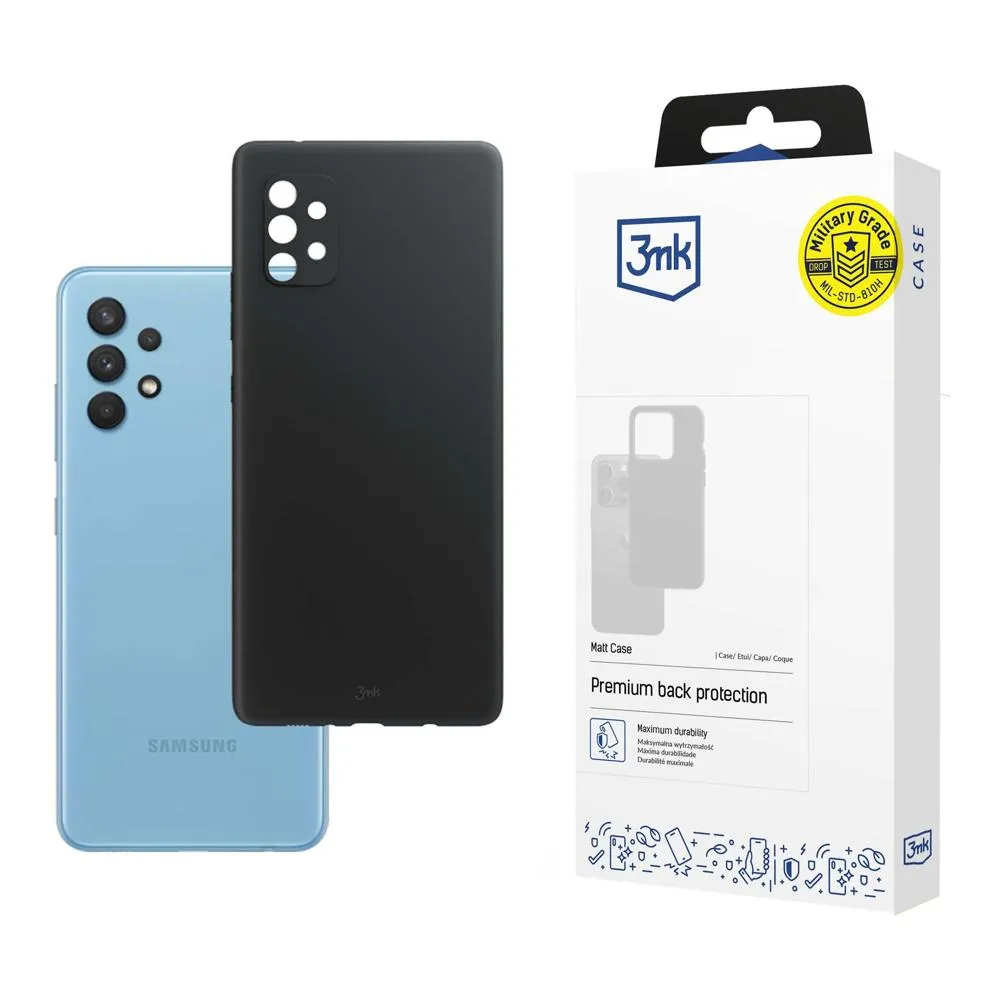 Carcasă pentru Samsung Galaxy A33 5G - 3mk Matt Case Negru