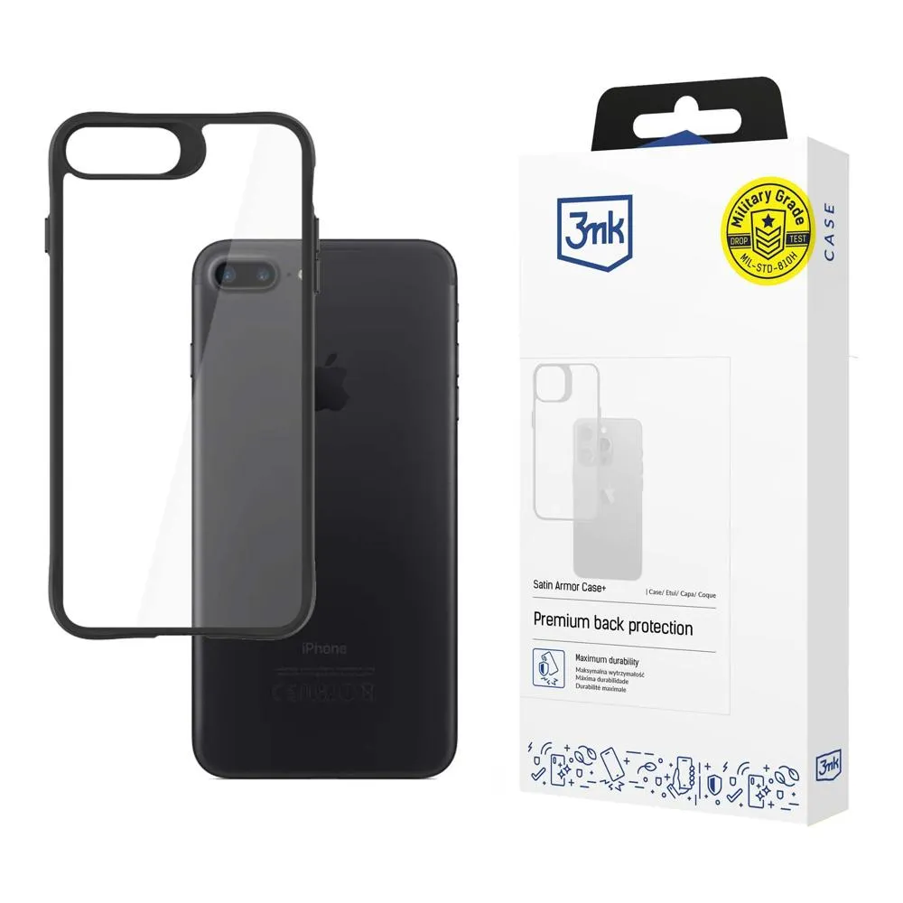 Husă pentru Apple iPhone SE 2020/2022 - 3mk Satin Armor Case+