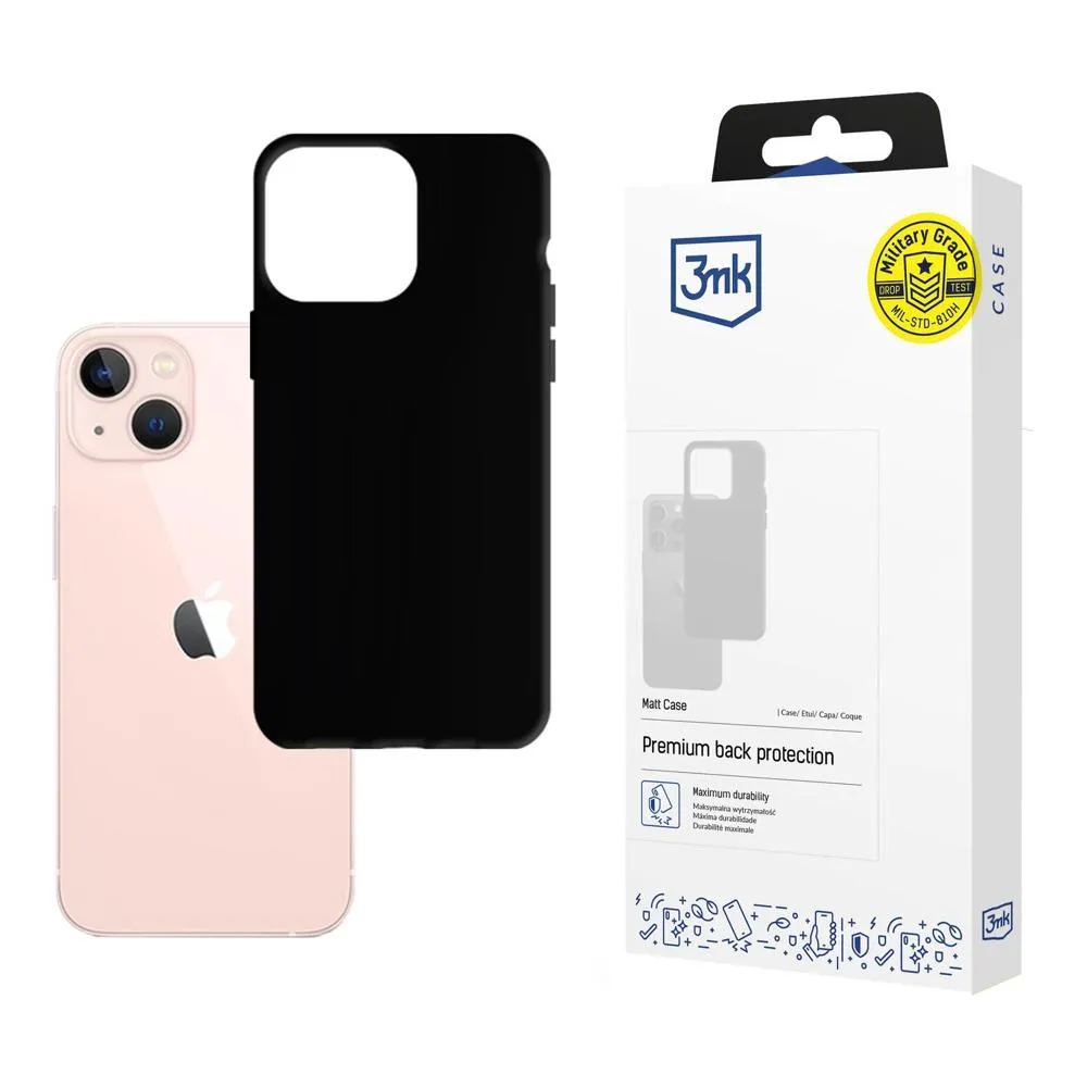 Carcasă pentru Apple iPhone 14 Plus - 3mk Matt Case Negru