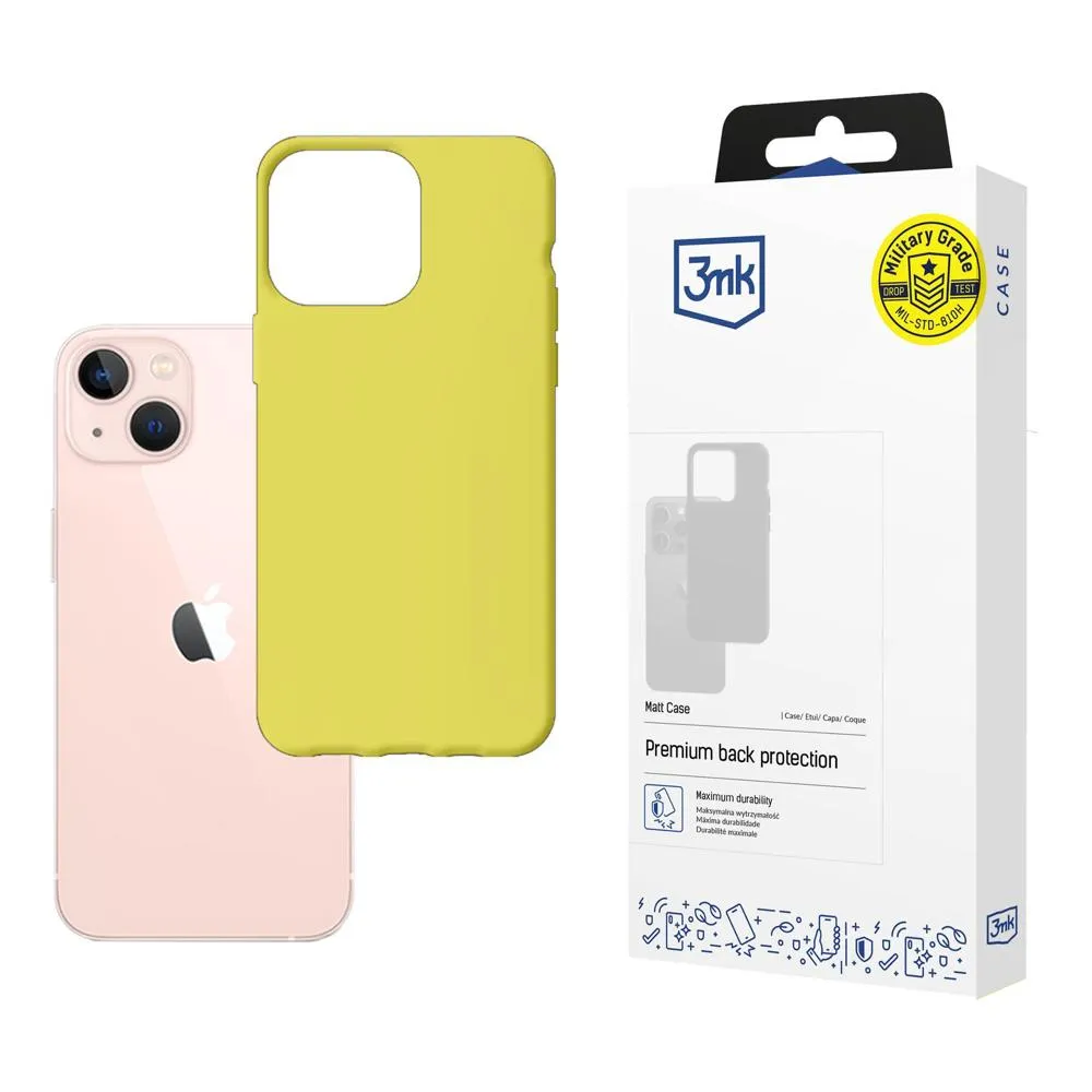 Husă pentru Apple iPhone 14 Plus - 3mk Matt Case Lime