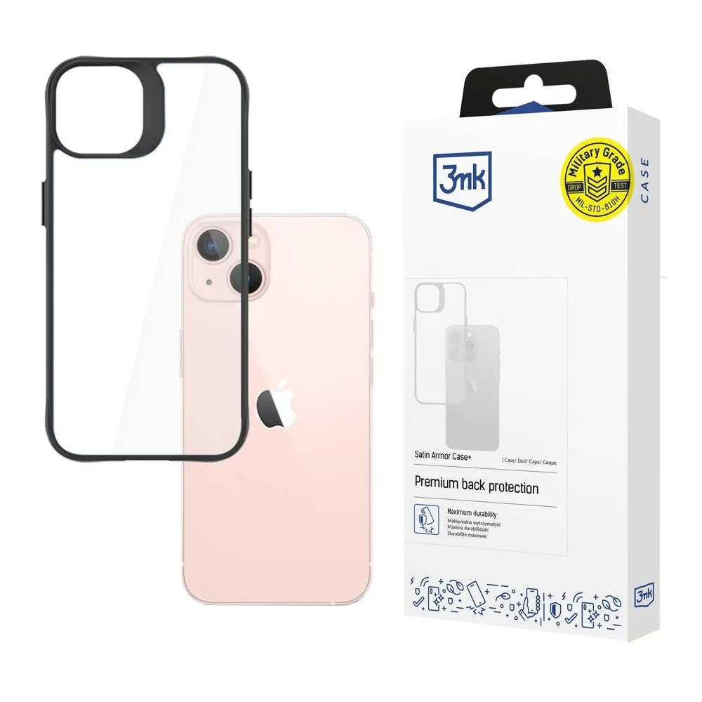 Husă pentru Apple iPhone 14 Plus - 3mk Satin Armor Case+