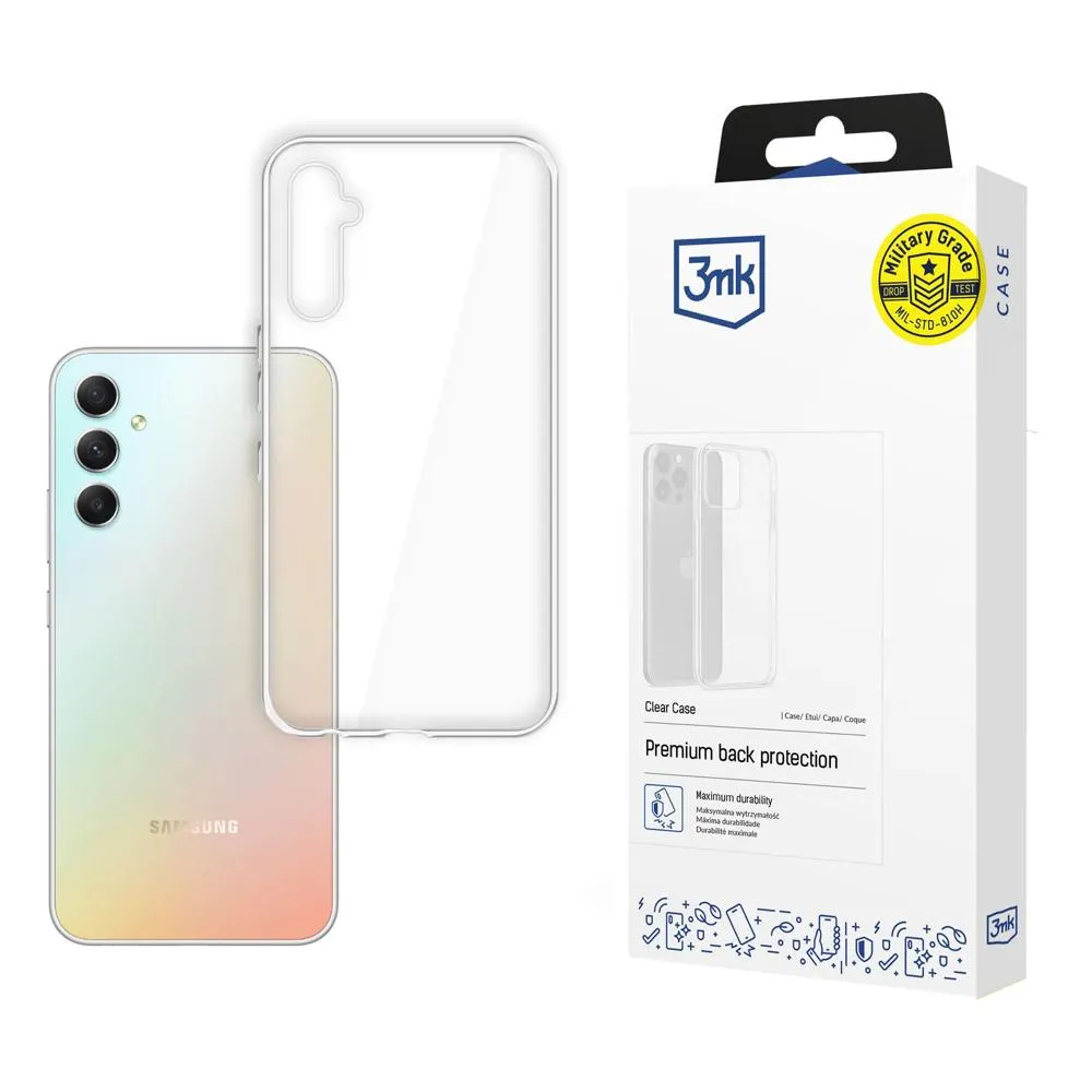 Husă pentru Samsung Galaxy A34 5G - 3mk Clear Case