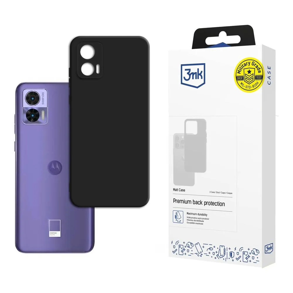 Carcasă pentru Motorola Moto Edge 30 Neo - 3mk Matt Case Negru