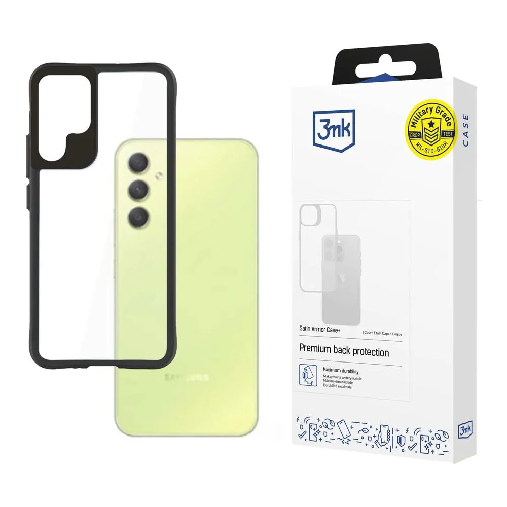 Husă pentru Samsung Galaxy A34 5G - 3mk Satin Armor Case+