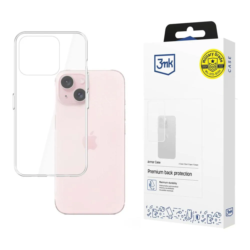 Carcasă blindată pentru Apple iPhone 15 Plus - 3mk Armor Case