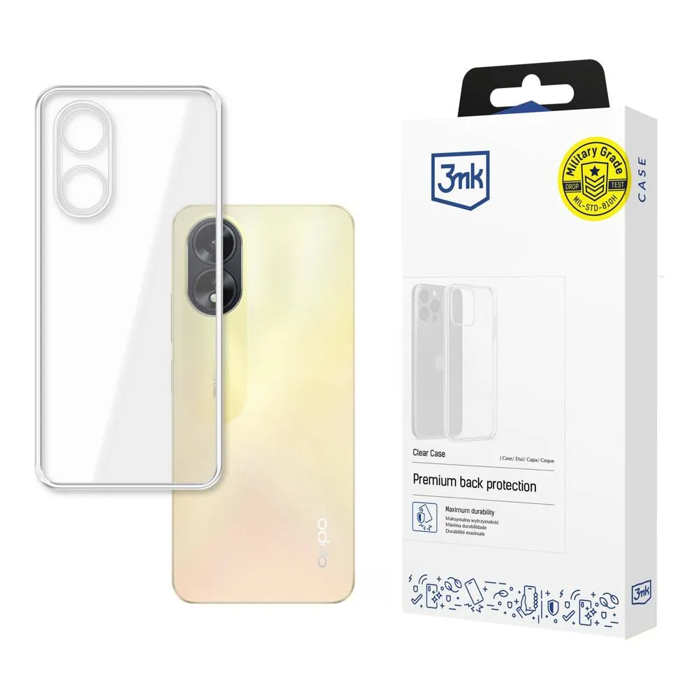 Husă pentru Oppo A38 - 3mk Clear Case