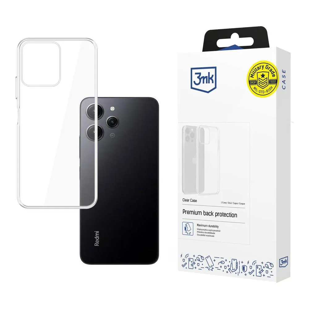 Husă pentru Xiaomi Redmi 12 - 3mk Clear Case