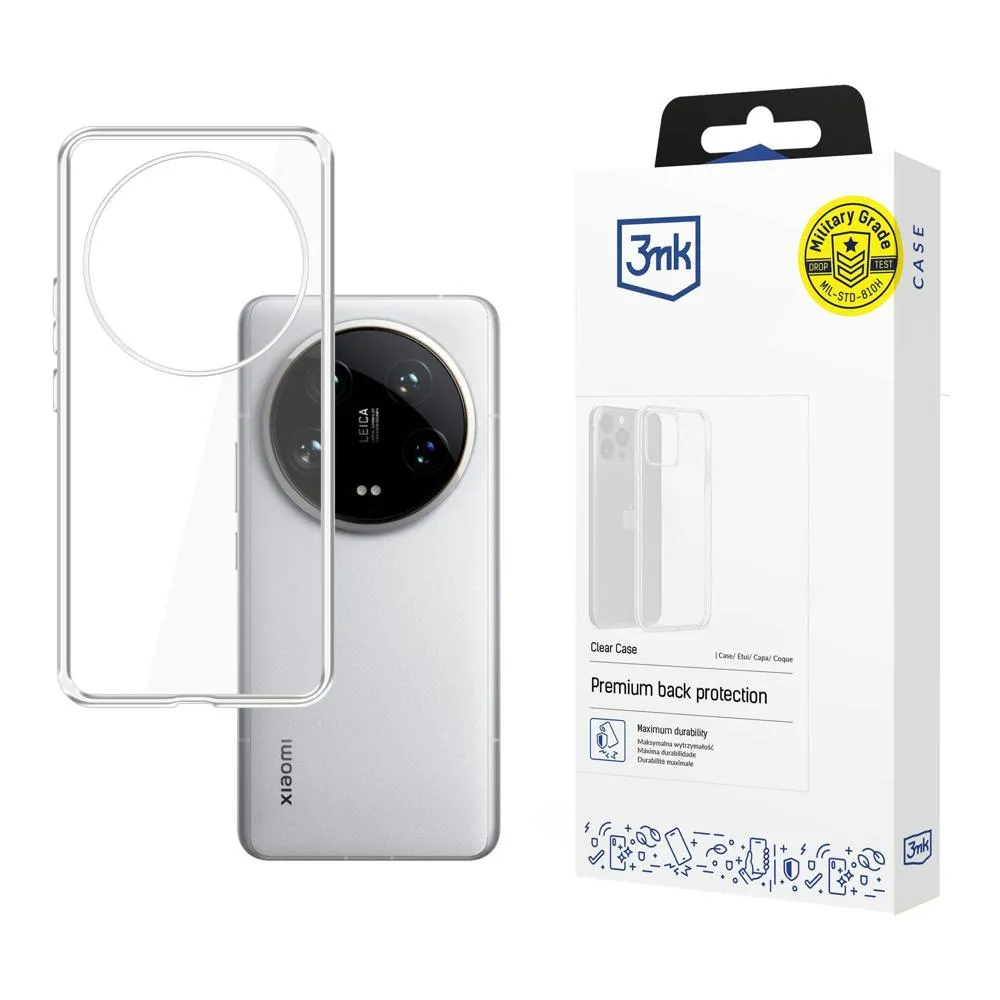 Husă pentru Xiaomi 14 Ultra - 3mk Clear Case