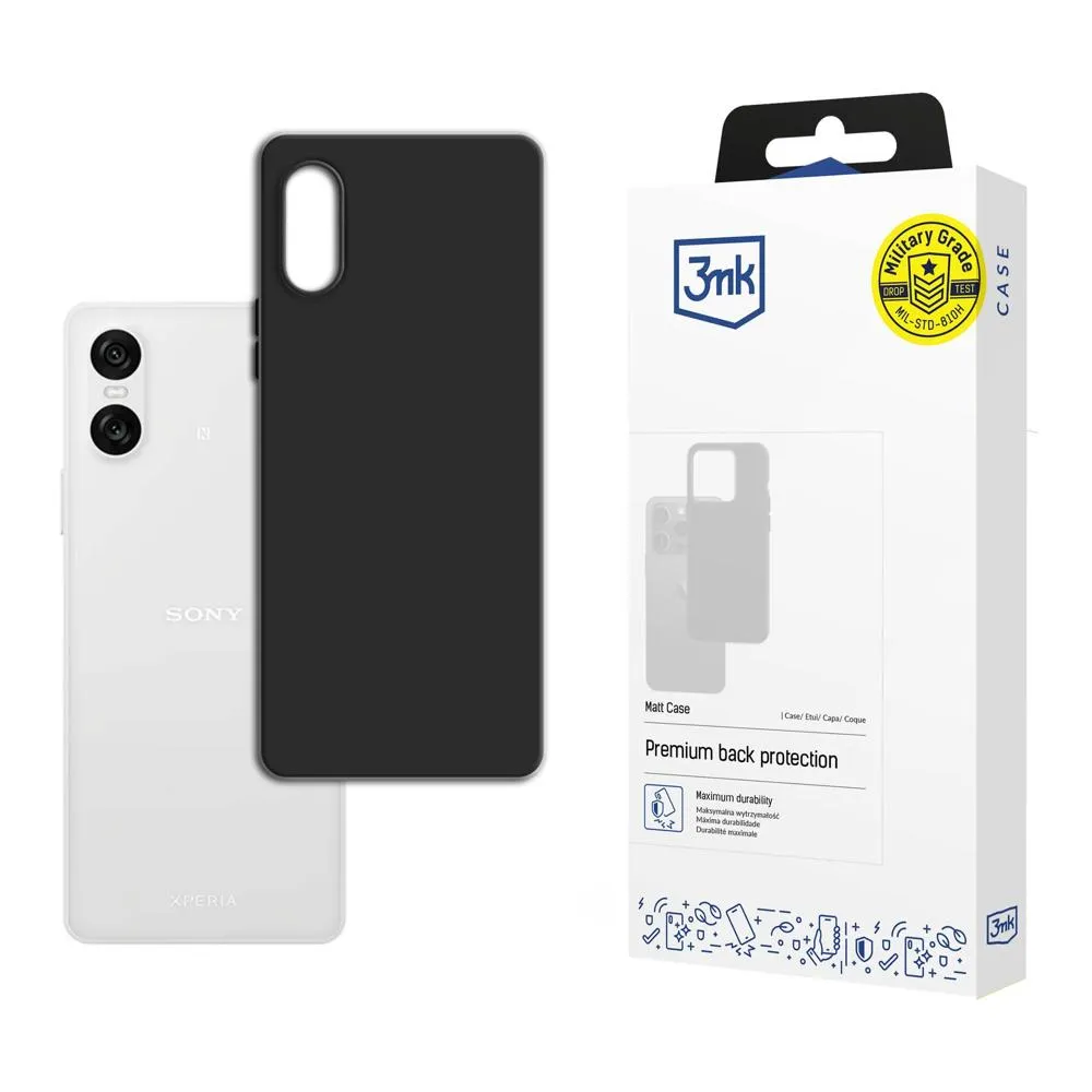 Carcasă pentru Sony Xperia 10 VI - 3mk Matt Case Negru