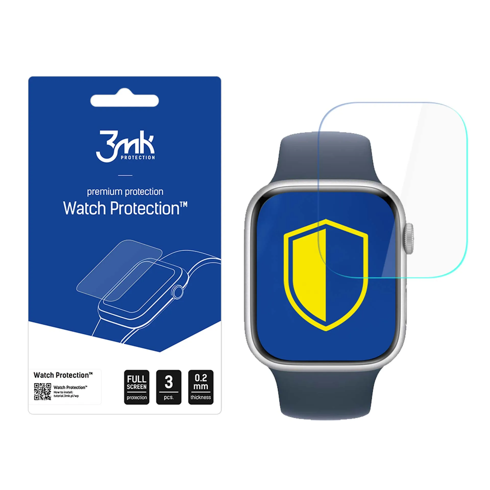 Folie de protecție pentru ecranul smartwatchului Apple Watch 10 42mm - Protecție 3mk Watch